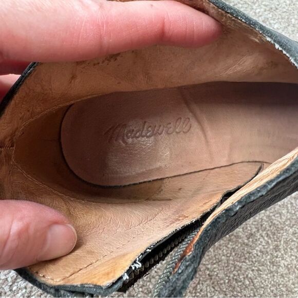 Madewell Billie Boot Black Leather 8.5 - Picture 7 of 8